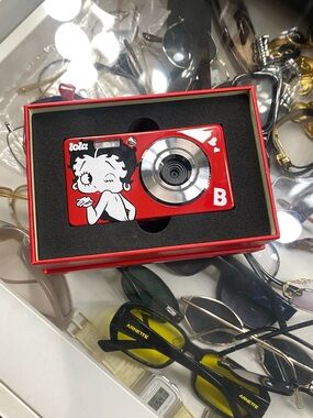 Betty Boop Red Compact Digital Camera
